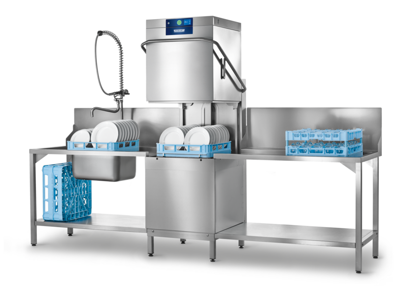 Hobart doorschuifvaatwasser